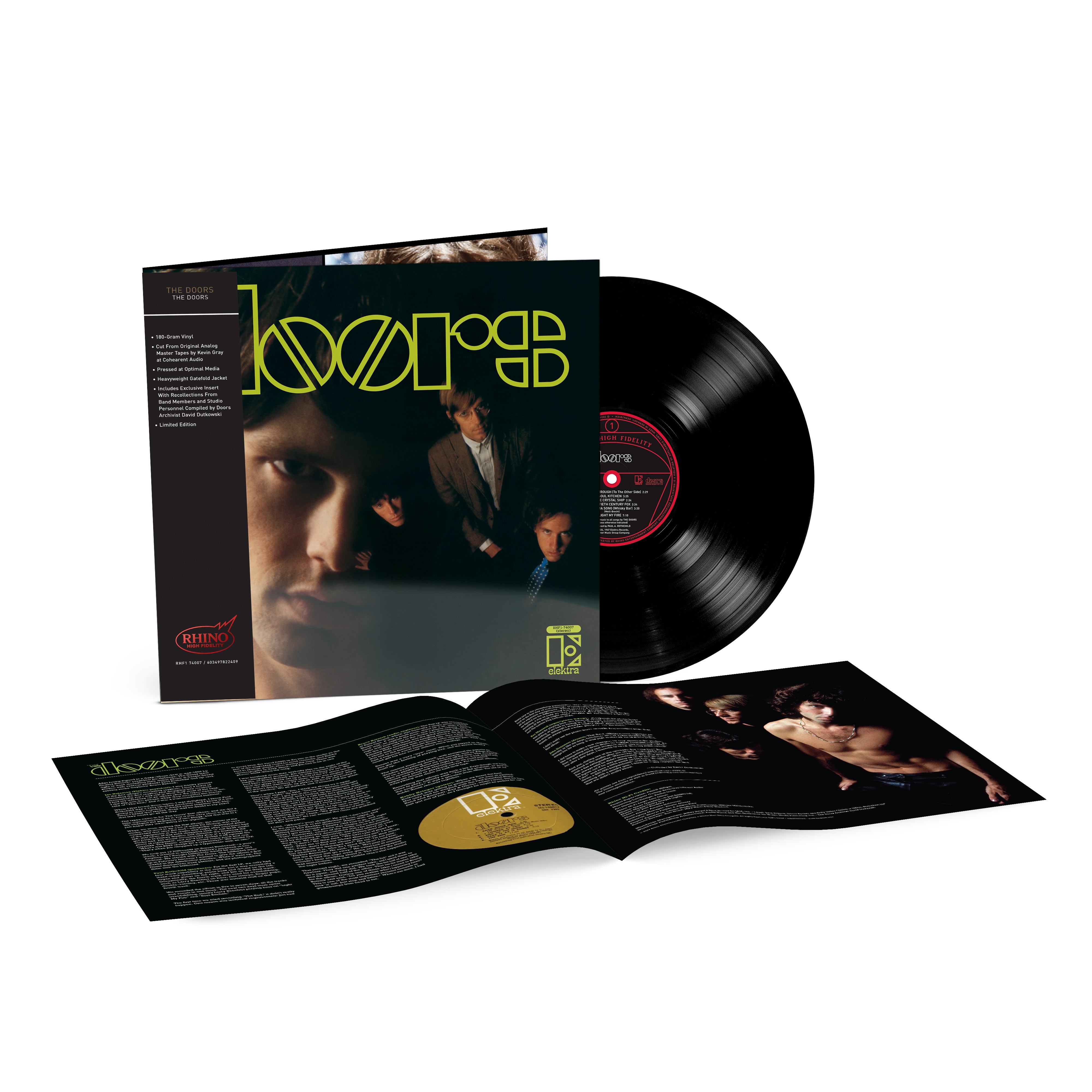 欧LP Doors The Doors 8122797888 Elektra, Rhino Vinyl 未開封 /00260 The Doors (Rhino High Fidelity) (Unnumbered) | Rhino